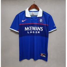 Rangers 97/99 Home Blue Soccer Jersey